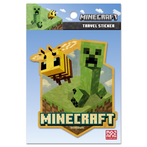 Minecraft マインクラフト トラベルステッカー 3 Creeper エンスカイショップ