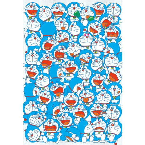 ドラえもん ジグソーパズル108ラージピース【ドラえもんだらけ】108-L386　
