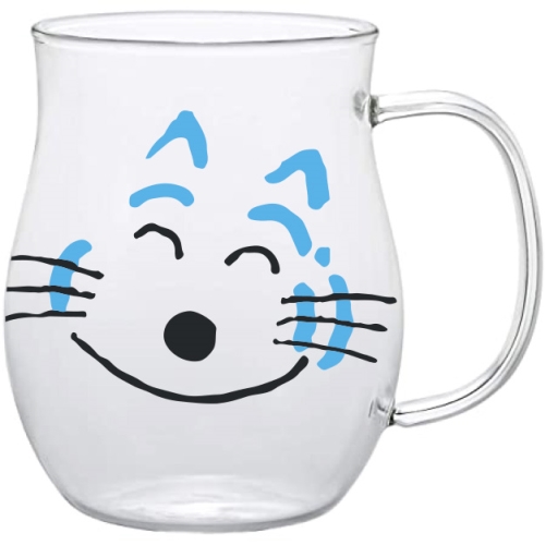 11ぴきのねこ 耐熱グラス / (2)とらねこたいしょう