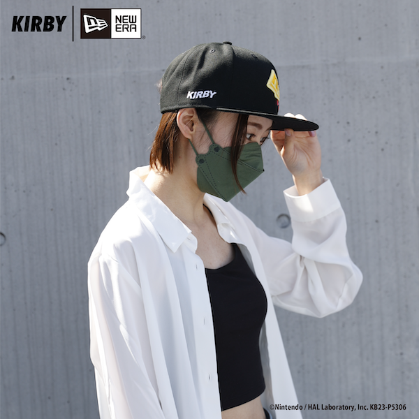 KIRBY NEW ERA コラボキャップ 9FIFTY LOGO / BLACK ☆受注生産商品