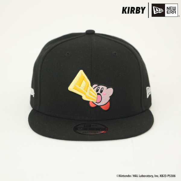 KIRBY NEW ERA コラボキャップ 9FIFTY LOGO / BLACK ☆受注生産商品