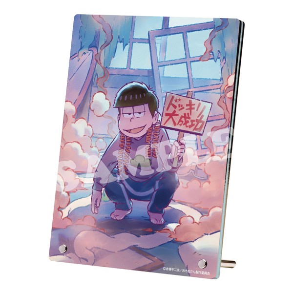 Mr. Osomatsu acrylic art panel / Ichimatsu ☆ Ensky shop limited