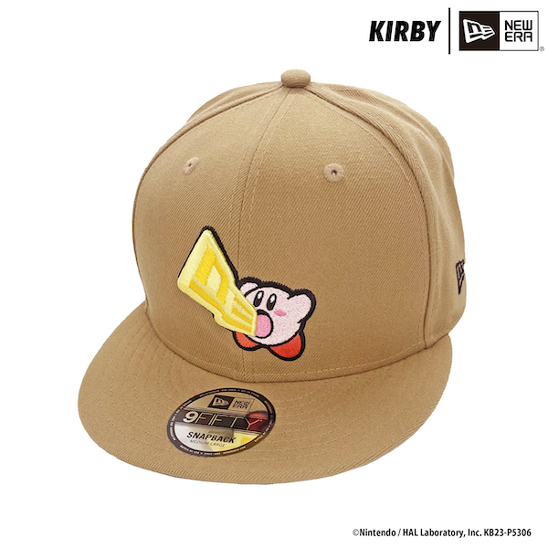 KIRBY NEW ERA コラボキャップ 9FIFTY LOGO / KHAKI ★受注生産商品★