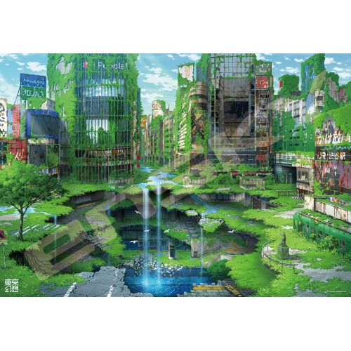 東京幻想 ジグソーパズル1000ピース【渋谷地下迷宮幻想】1000T-158 東京幻想 ジグソーパズル1000ピース【渋谷地下迷宮幻想】1000T-158