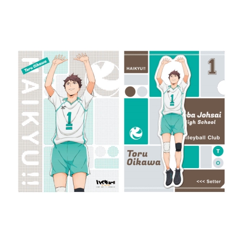 ハイキュー To The Top クリアファイル 4 及川 徹 エンスカイショップ ハイキュー To The Top クリアファイル 4 及川 徹 エンスカイショップ