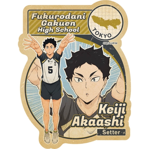 ハイキュー To The Top トラベルステッカー3 9 赤葦京治 エンスカイショップ