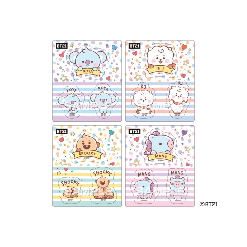 Bt21 マグネットコレクションガム 1box14パック入り エンスカイショップ