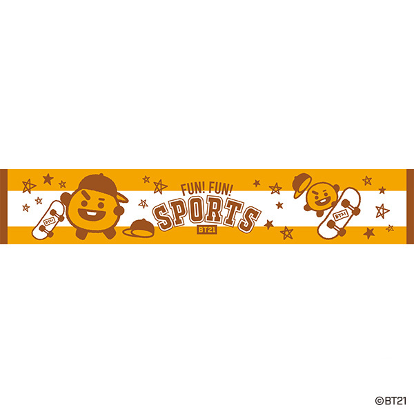 BT21 フェイスタオル(ジャガードタイプ) / SHOOKY
