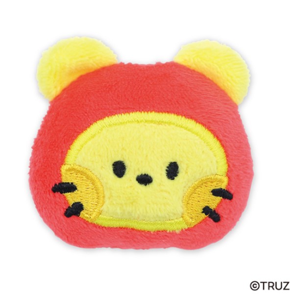 TRUZ TRUZ minini ふわふわバッジ /(5)LAWOO
