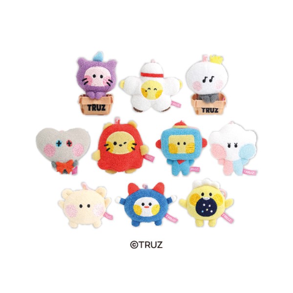 TRUZ TRUZ minini stuffed toy mascot /(5)LAWOO ｜ Ensky shop