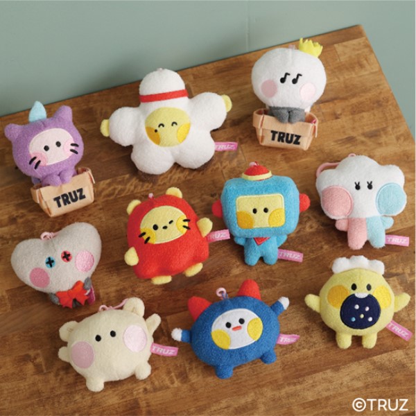 TRUZ TRUZ minini stuffed toy mascot /(8)RURU ｜ Ensky shop