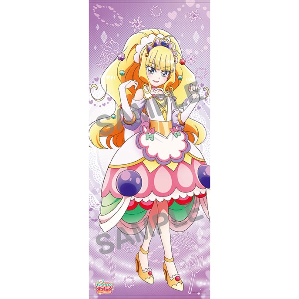 日本製 #2138【美品】 キュアソレイユ 等身大 タペストリー プリキュア