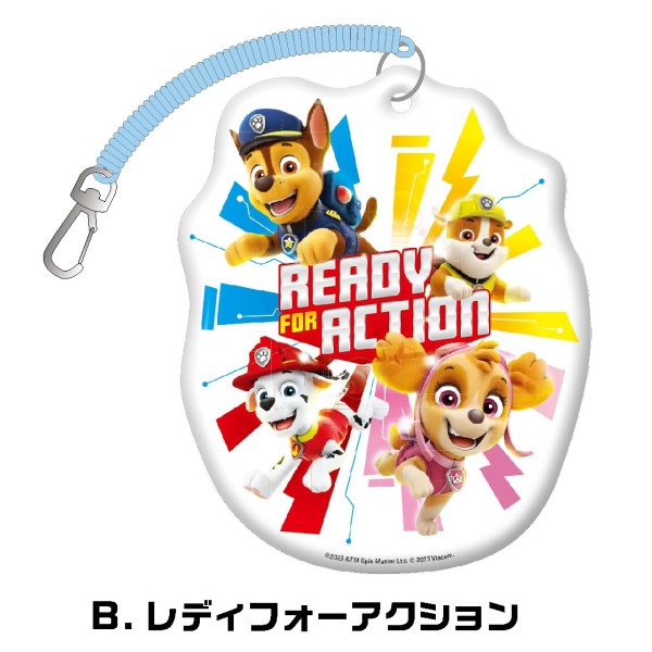 パウ・パトロール まいごふだ入りパスケース /(B)レディフォーアクション