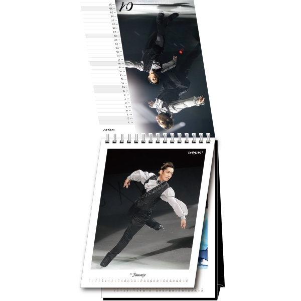 髙橋大輔d1sk 卓上カレンダー 22 Cl 905 エンスカイショップ