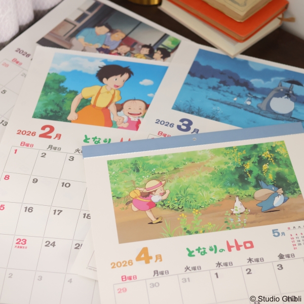 となりのトトロ 2026年壁掛けカレンダー CL-002 ｜ エンスカイショップ