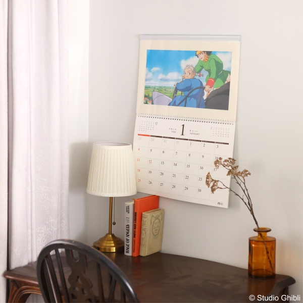 ジブリコレクション①ウォールポケット月末まで スタジオジブリ アートフレームカレンダー CL-003 ｜ エンスカイショップ