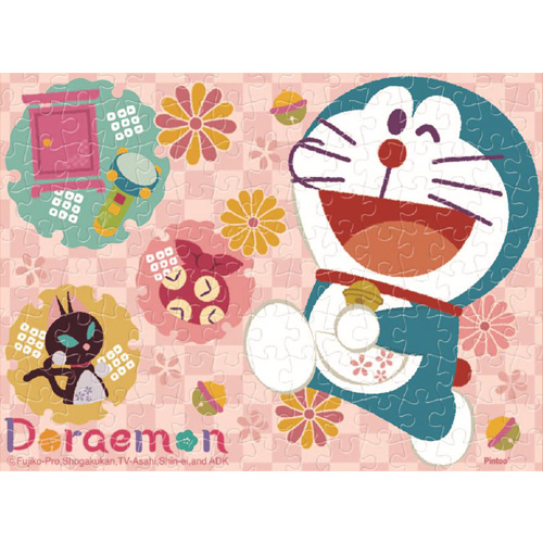 ドラえもん ジグソーパズル まめパズル150ピース ドラえもんとドラミちゃん ももいろ Ma 34 商品情報 株式会社エンスカイ