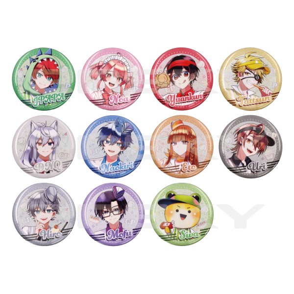 カラフルピーチ ラメキラカンバッジコレクション ダイナー【1BOX 11箱入り】